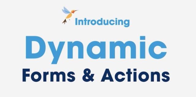 Dynamic Forms & Actions